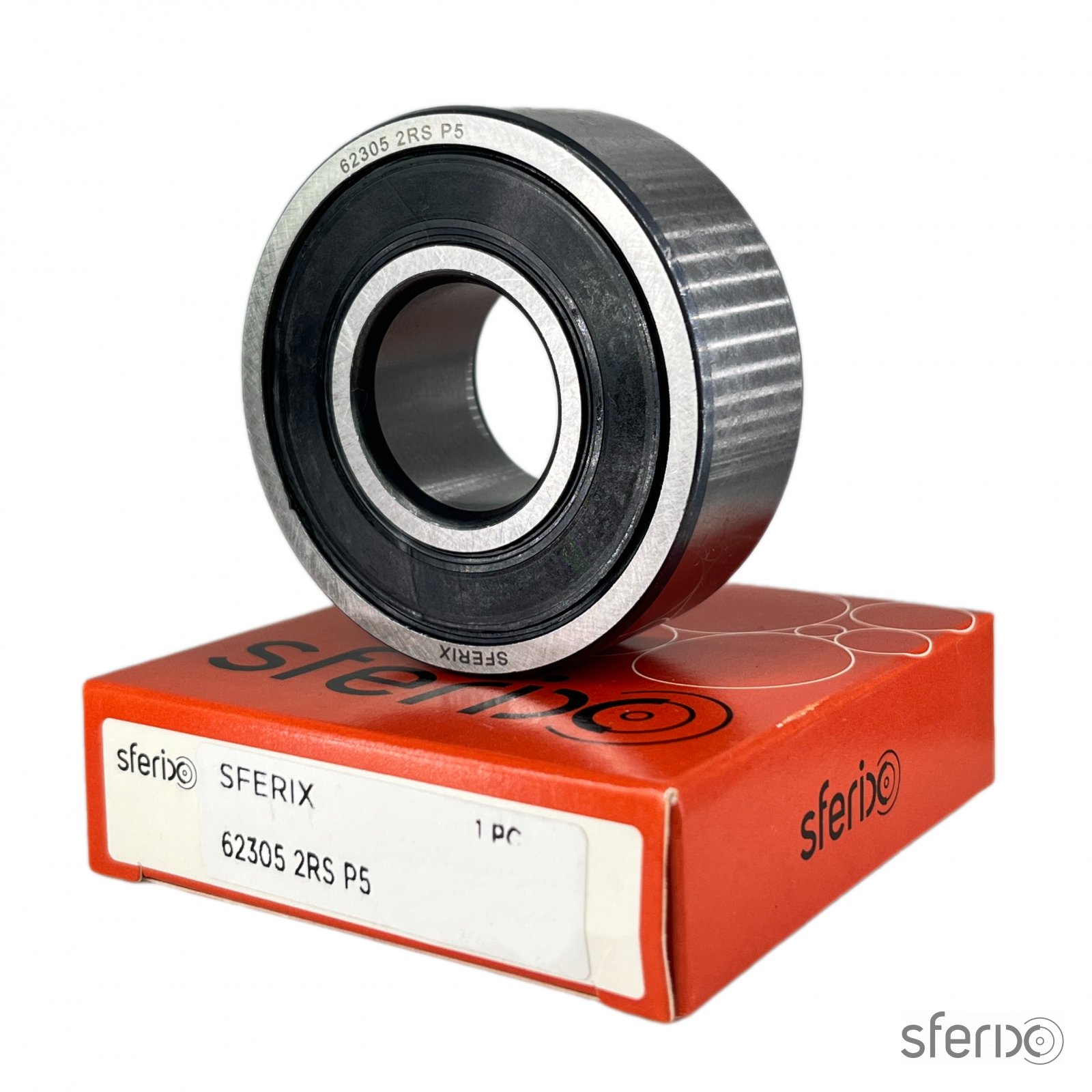 Радиально-упорный однорядный подшипник 62305 2RS P5 SFERIX - Сферикс - фото -  3
